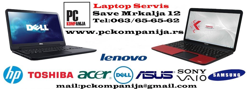 PC kompanija - Laptop servis borca